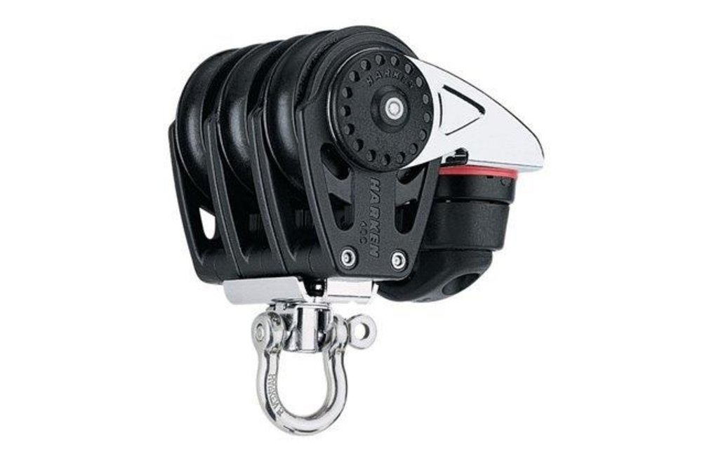 40C 3-schijfsblok met klem en wartel