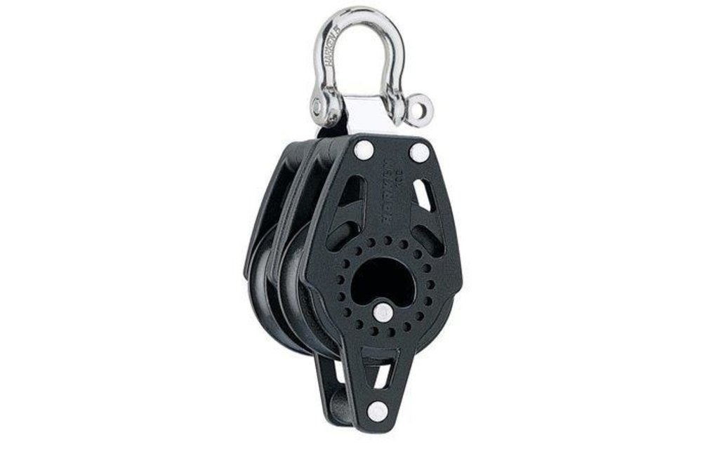 40C 2-schijfsblok met hondsvot fixed