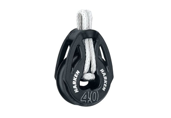 Harken 40C T2 loop 1-schijfsblok