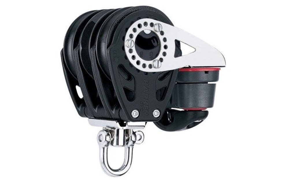 57C 3-schijfsblok met ratel en klem