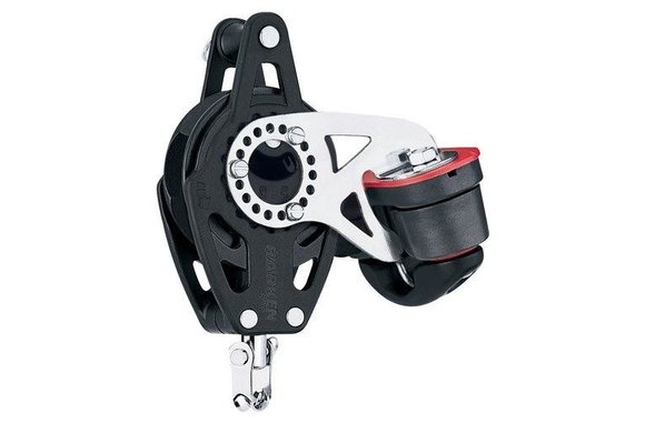 57C 1-schijfsblok met hondsvot, ratel en klem