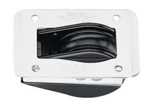 Dinghy 44mm doorvoer blok met RVS kap