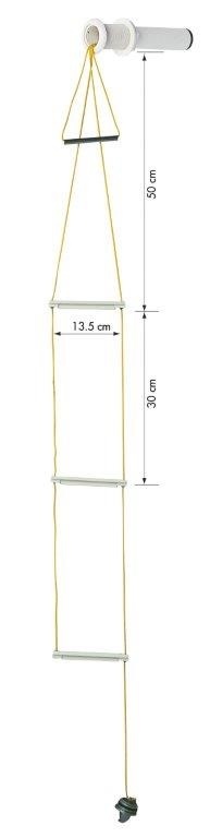 Veiligheidsladder inbouw