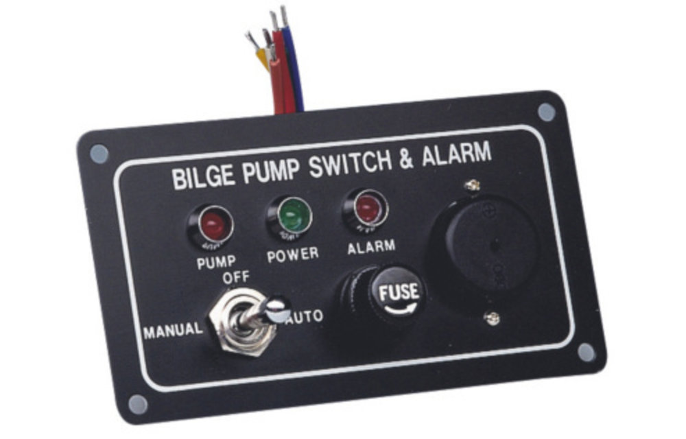 Bilgepomp alarm/schakelaar 12V