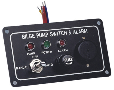 Bilgepomp alarm/schakelaar 12V