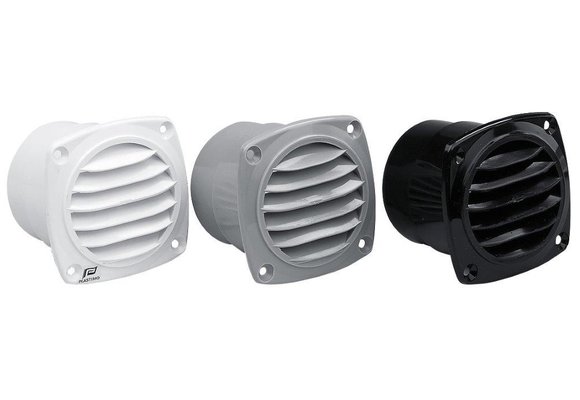 Ventilatierooster met flens Ø70 mm 82 x 82