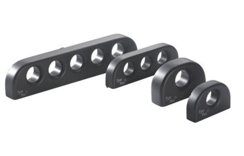 Geleide oog alu 16 mm lijn enkel blind