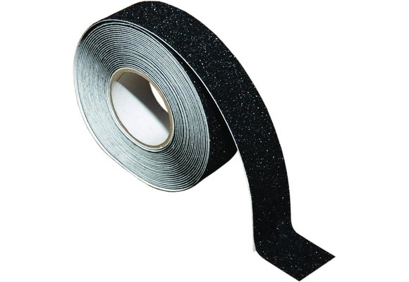 Anti-sliptape 25 mm x 5 m zwart grof
