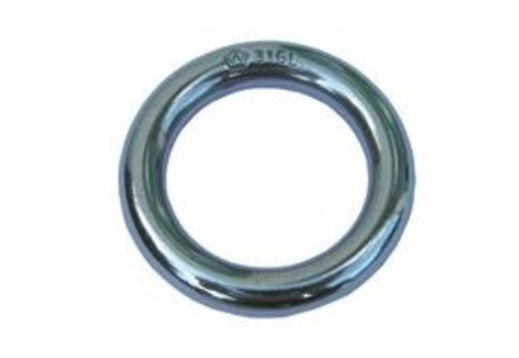 Ring RVS 5 x 21,5 mm