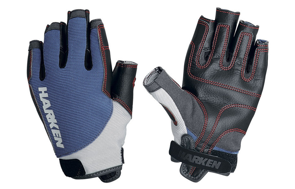 Spectrum handschoen kort blauw Jr-M