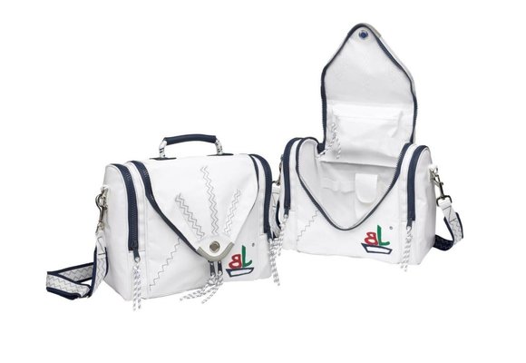 Zeildoek beautycase Sea Toy navy