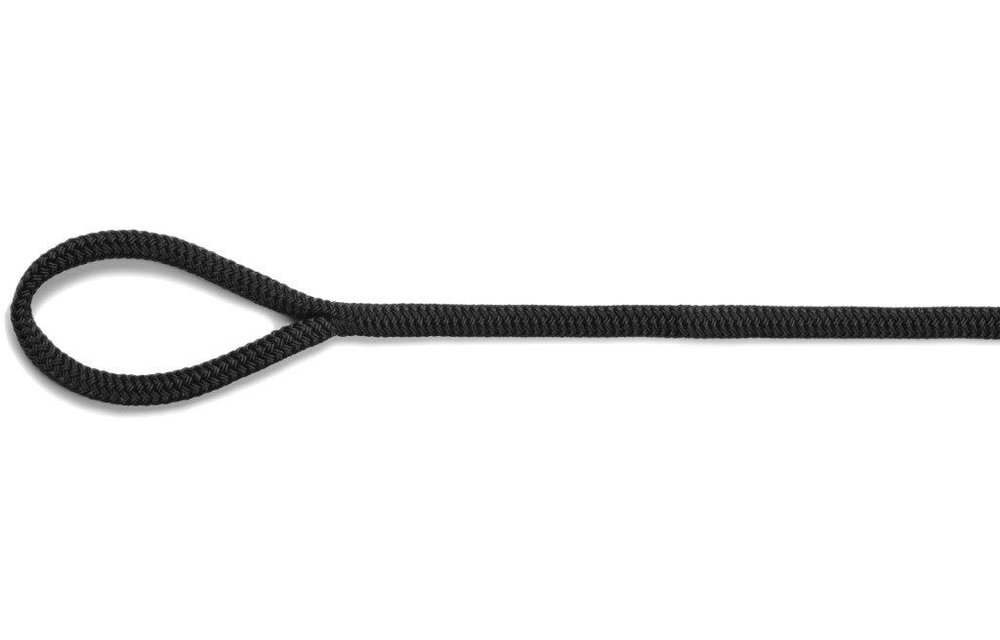 Fenderlijn Deluxe met 10 cm oog 12 mm x 2,5 m zwart (2)