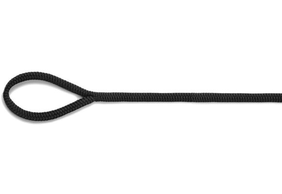 Fenderlijn Deluxe met 10 cm oog 12 mm x 2,5 m zwart (2)