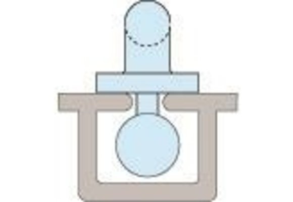 Zeilleuver Allslip 4 mm 11,5 x 45 mm