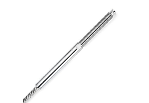 Studterminal RVS open huis 7 mm 1/2 UNF