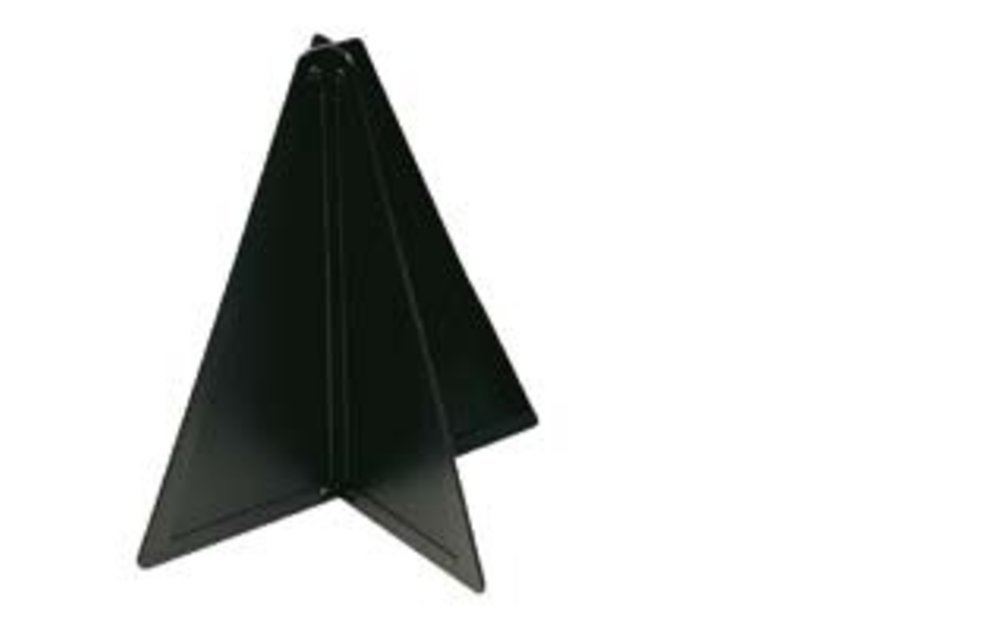 Seinkegel 47 x 33 cm zwart