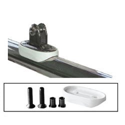 Dekbeslag adapter voor buis 25 mm