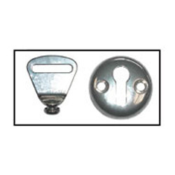 Bevestiging RVS voor band 25 mm