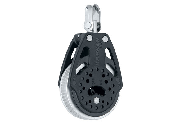 75C 1-schijfsblok met ratel 2x grip