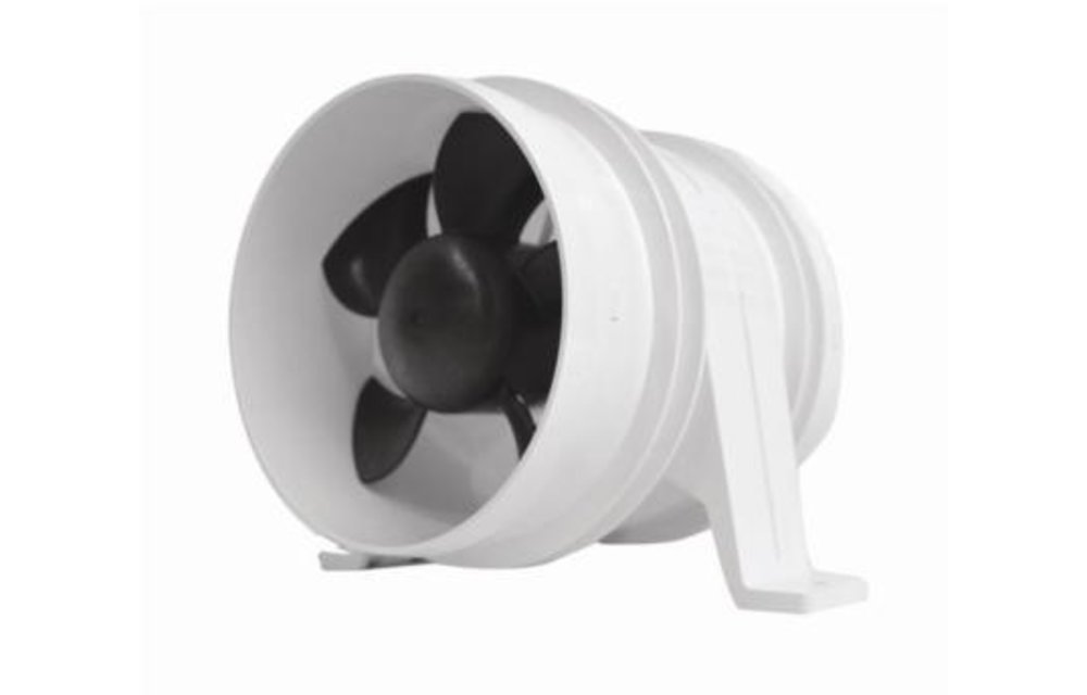 Buisventilator 12V 2,5A 4 m³/min