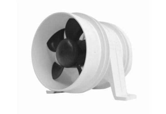 Buisventilator 12V 2,5A 4 m³/min