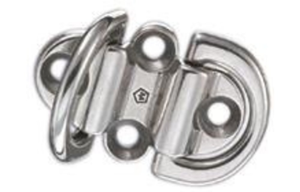 Scharnierend dekoog dubbel RVS 6 mm