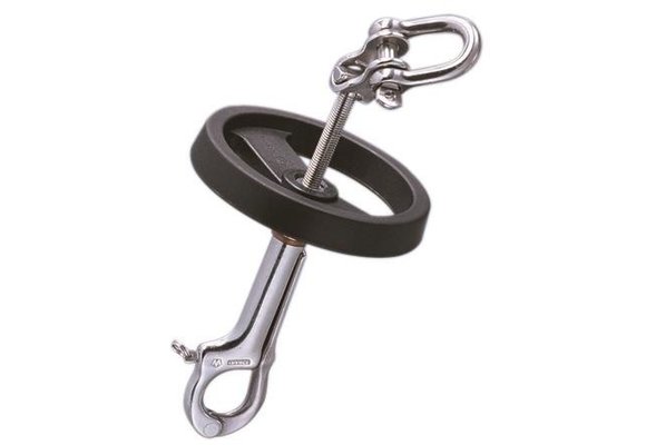 Babystagspanner RVS met wiel 5/6/7 mm