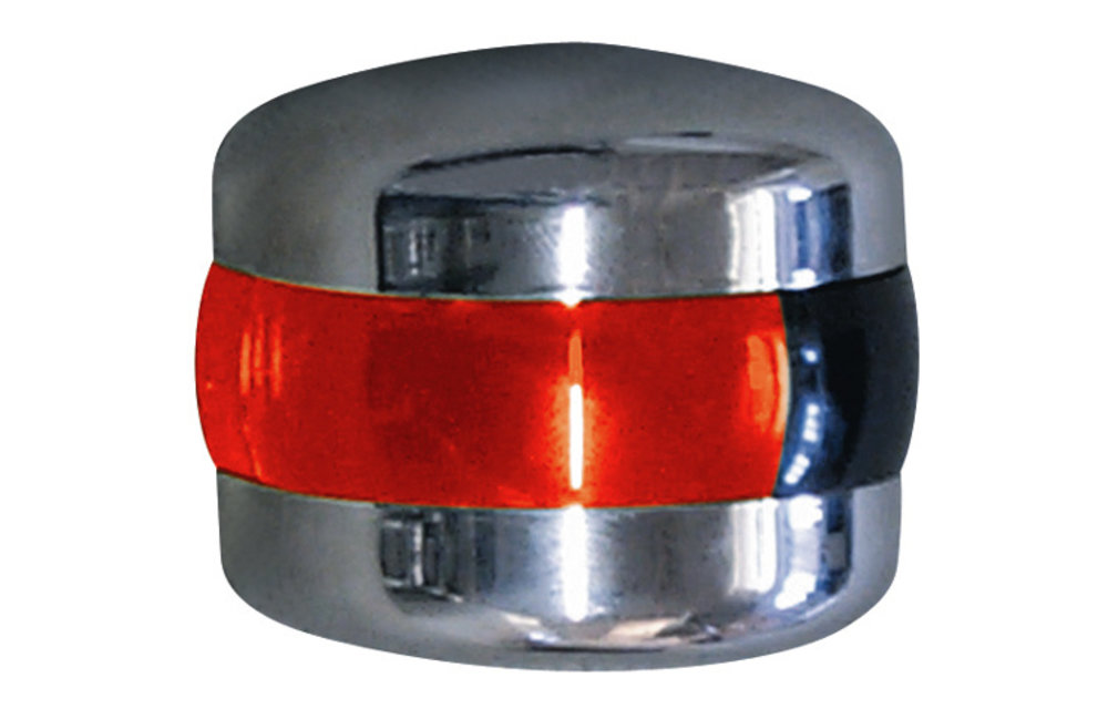 Serie 24 set bakboord+stuurboord licht rvs 12V wand