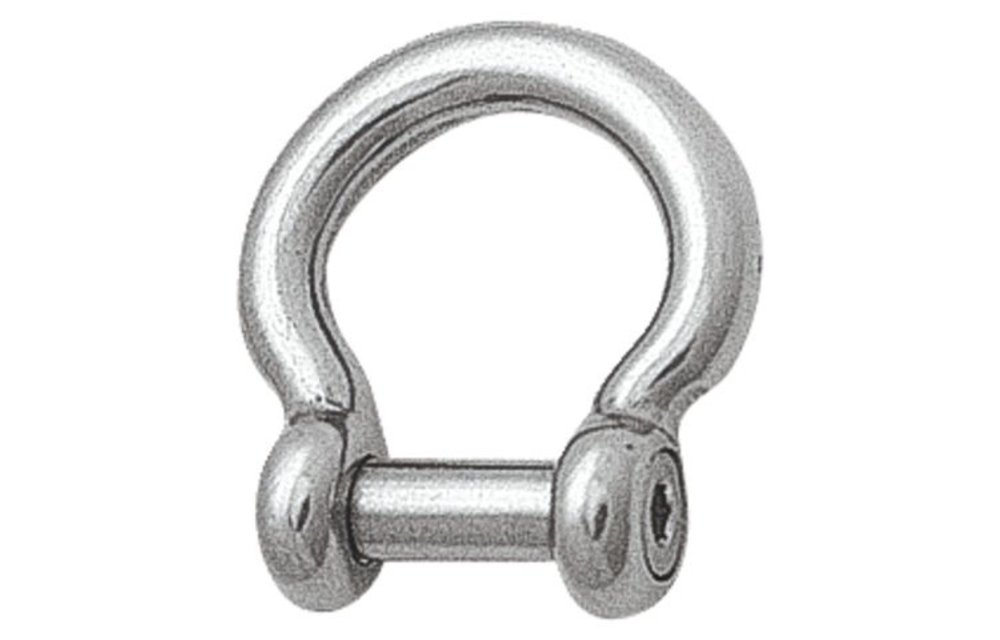 Harpsluiting rvs met binnenzeskant pin 5mm