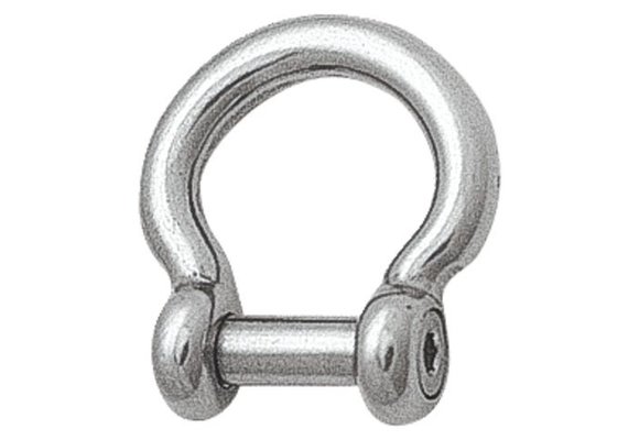 Harpsluiting RVS met binnenzeskant pin 5mm