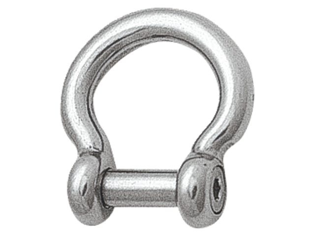 Harpsluiting rvs met binnenzeskant pin 5mm