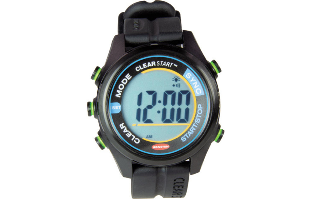 Clear start sailwatch 40mm | Zwart