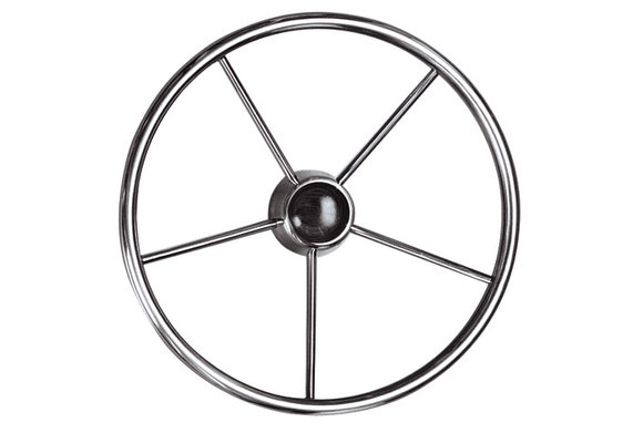 V35 RVS stuurwiel 345mm