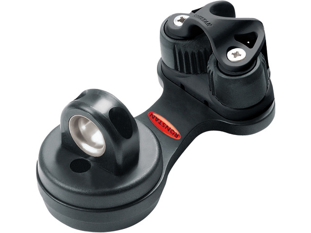 Ronstan Draaibaar Schootoog met klem voor lijn 3-12mm