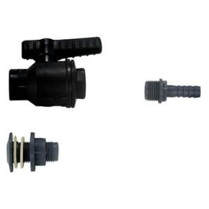 Allpa Kunststof slangpilaar, 3/8" x 16-18mm, recht