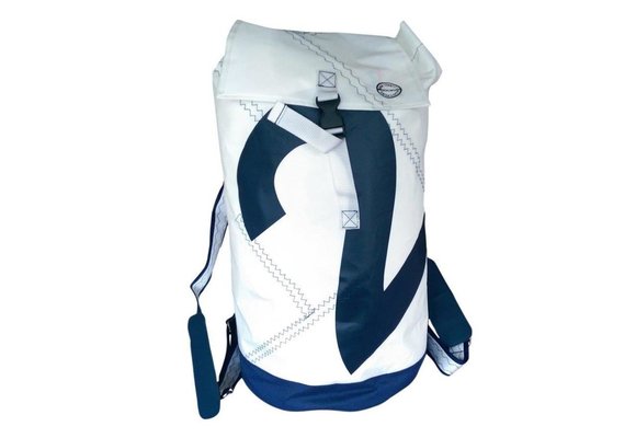 Zeildoek duffel tas / strandtas Sea Duffle navy