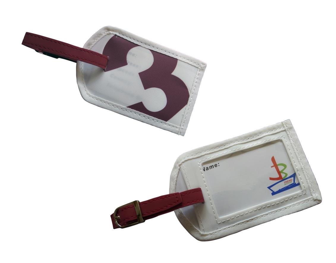 Zeildoek portefeuille voor rij-/ vaar-/ kentekenbewijs Sea Licence Wallet rood