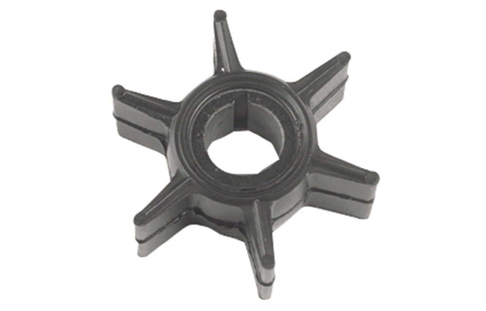 Neoprene outboard impeller key drive