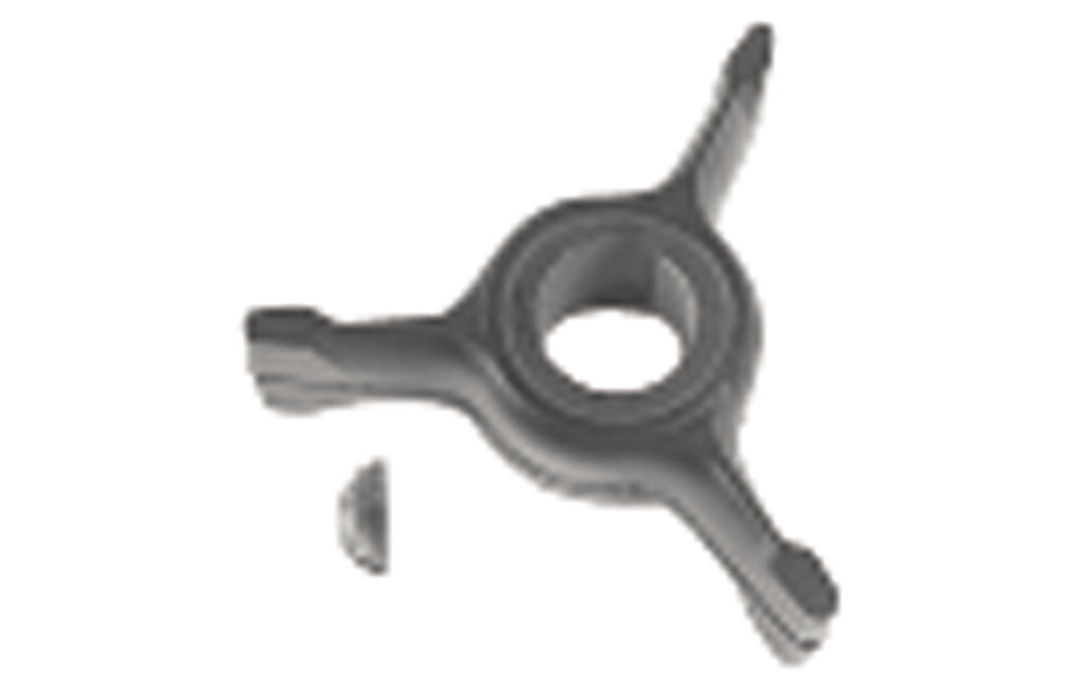 Neoprene outboard impeller key drive 3 met key