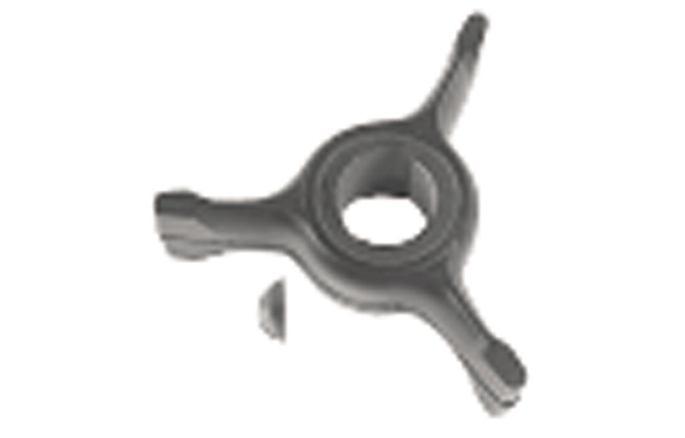 Neoprene outboard impeller key drive 3 met key