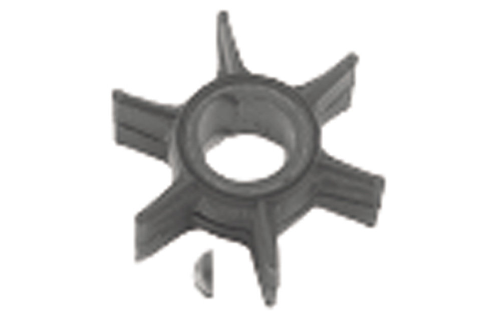 Neoprene outboard impeller key drive 3 met key