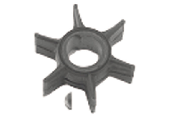 Neoprene outboard impeller key drive 3 met key