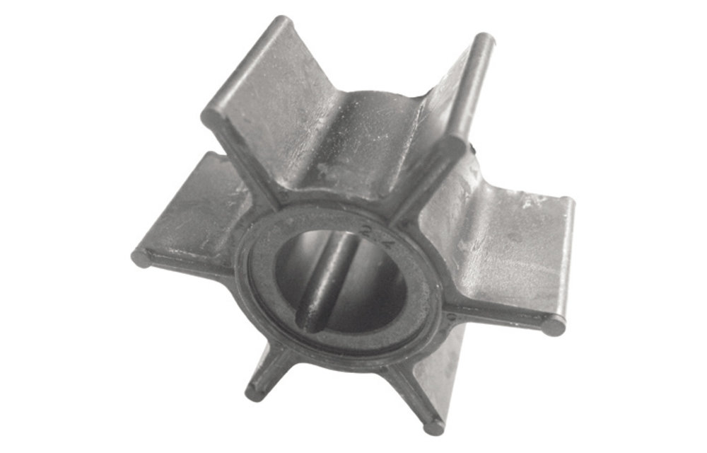 Neoprene outboard impeller key drive