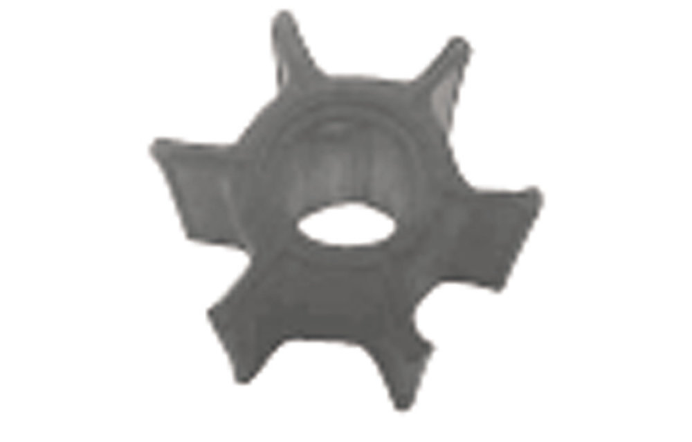 Neoprene outboard impeller single flat drive