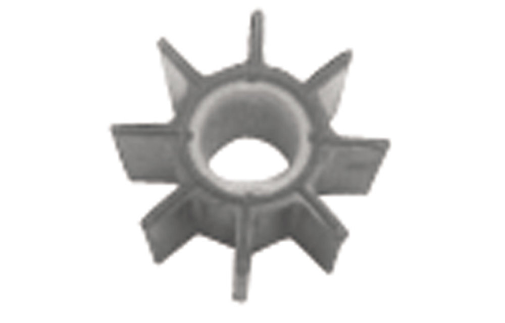 Neoprene outboard impeller single flat drive