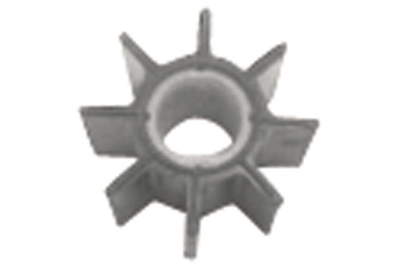 Neoprene outboard impeller single flat drive