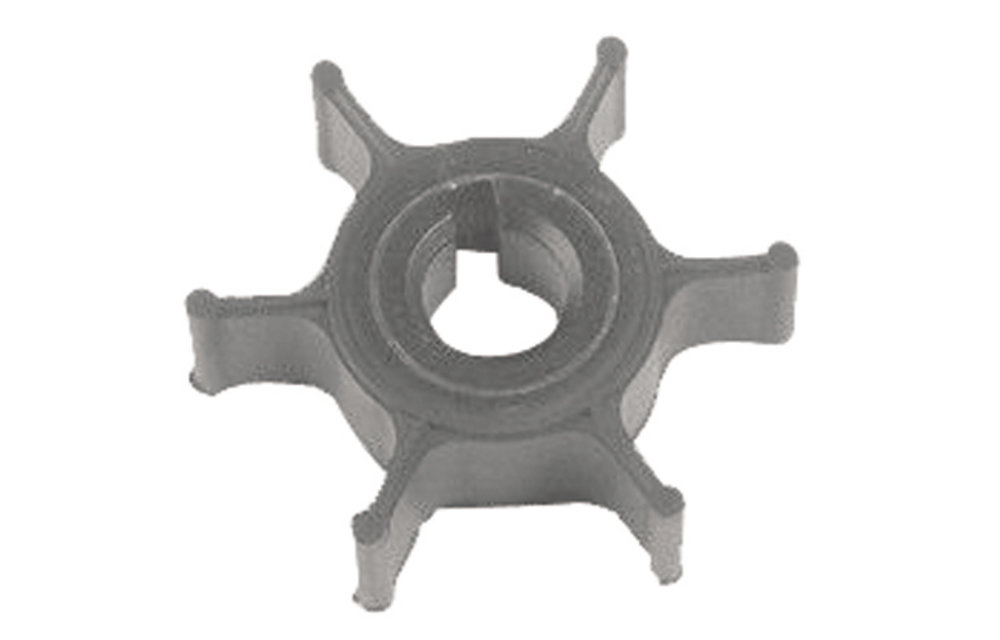 Neoprene outboard impeller key drive