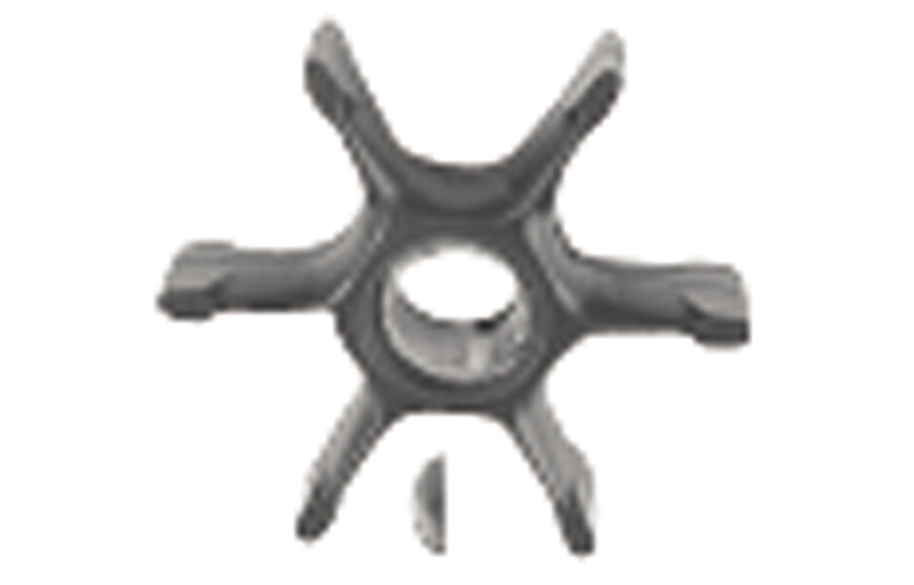 Neoprene outboard impeller key drive 3 met key