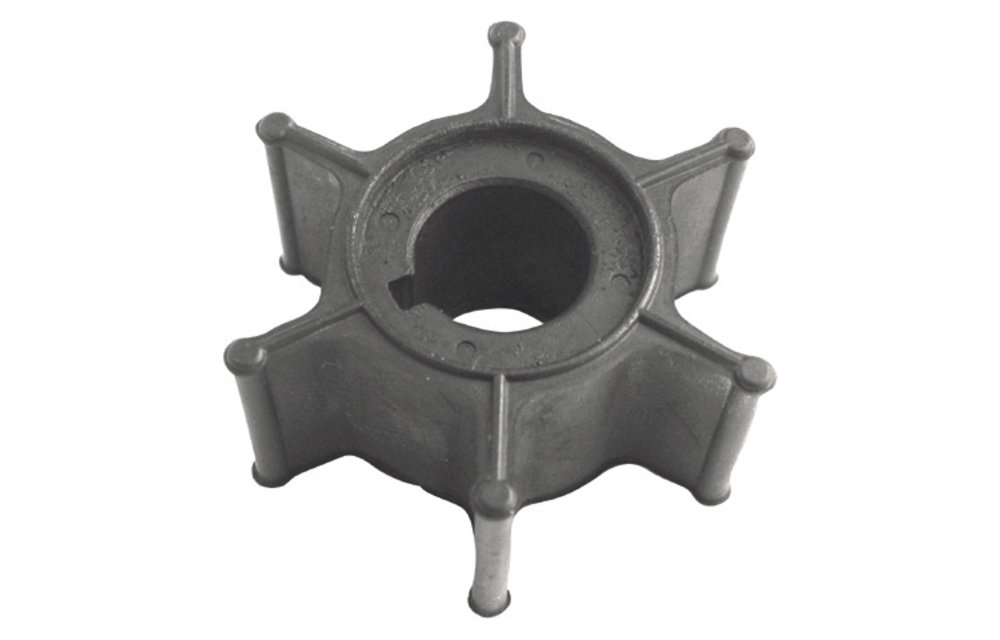 Neoprene outboard impeller key drive