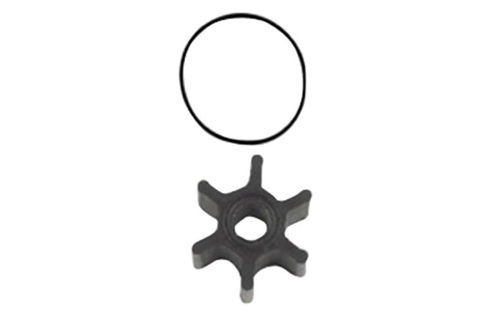 Nitrile inboard impeller single flat drive met pakking